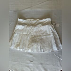 Old Navy Kids White Pleated Skirt